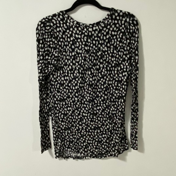 H&M MAMA Black & White Long Sleeve Shirt - Picture 3 of 5